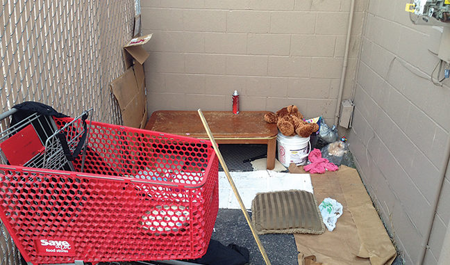 streetoutreachwomanencampment