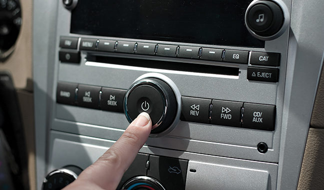 Car Stereo Power Button