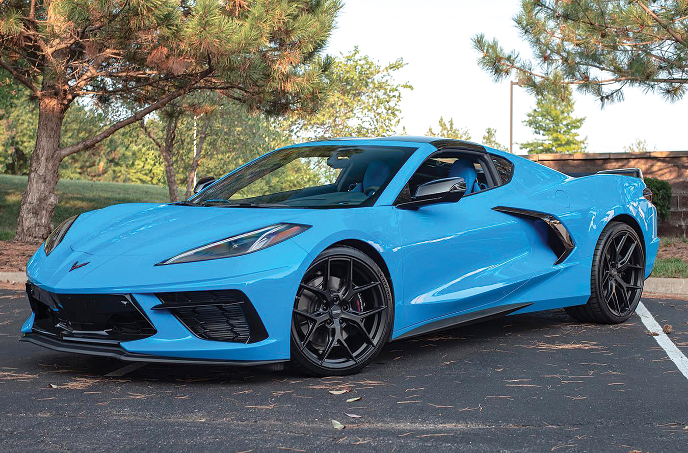 Vettes, Hot Rods & Families rapidbluec8corvettestingraywithvossen