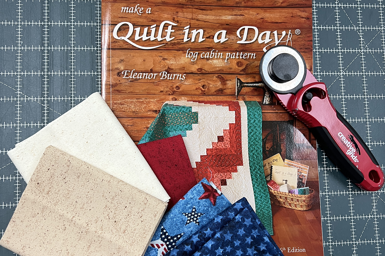 Quilt in a Day: Log Cabin Pattern