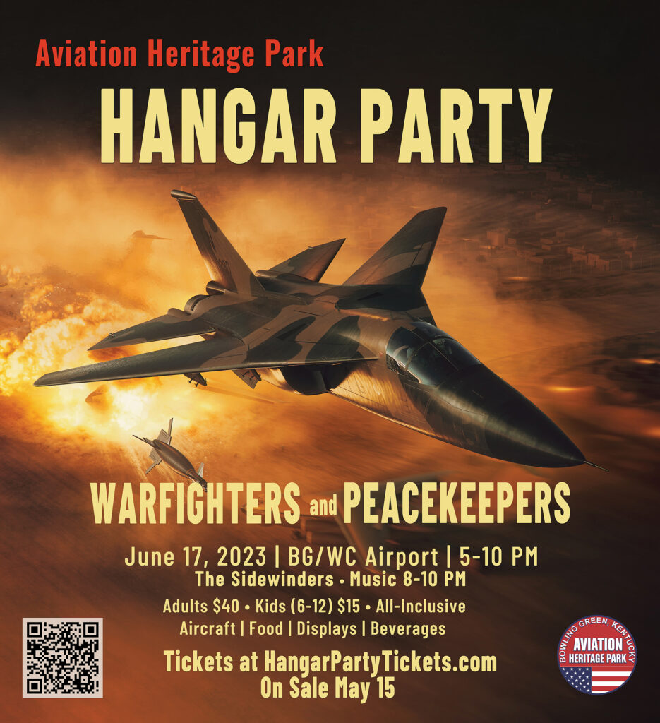 Aviation Heritage Park Hangar Party Ad