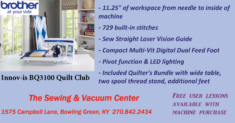 The Sewing & Vacuum Center Ad