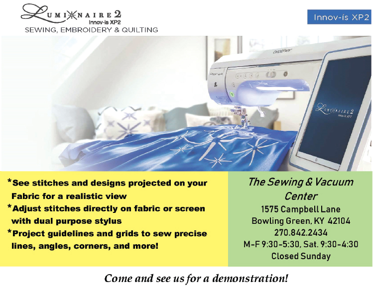 See the best in machines at The Sewing & Vacuum Center.
