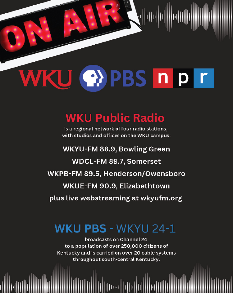 WKYU Public Radio serving Bowling Green, Somerset, Owensboro and Elizabethtown.