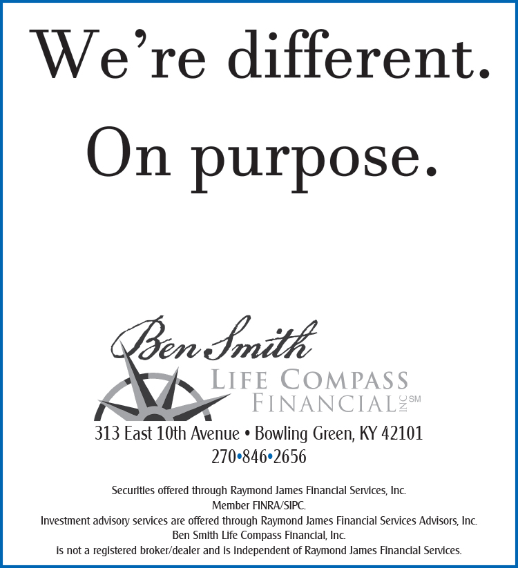 Ben Smith Life Compass Financial advisors... we're different on purpose