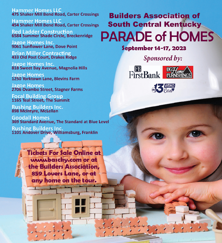 Parade of Homes from the Builders Association of South Central Kentucky