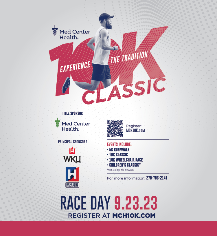 Med Center Health 10K Classic is 9-23-23