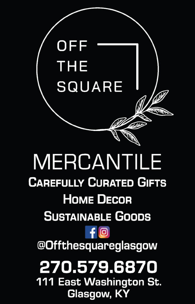Off The Square Mercantile featuring gifts for all ages, sustainable goods (including a refill station), safe/chemical-free personal care products, versatile women’s fashion and home decor.