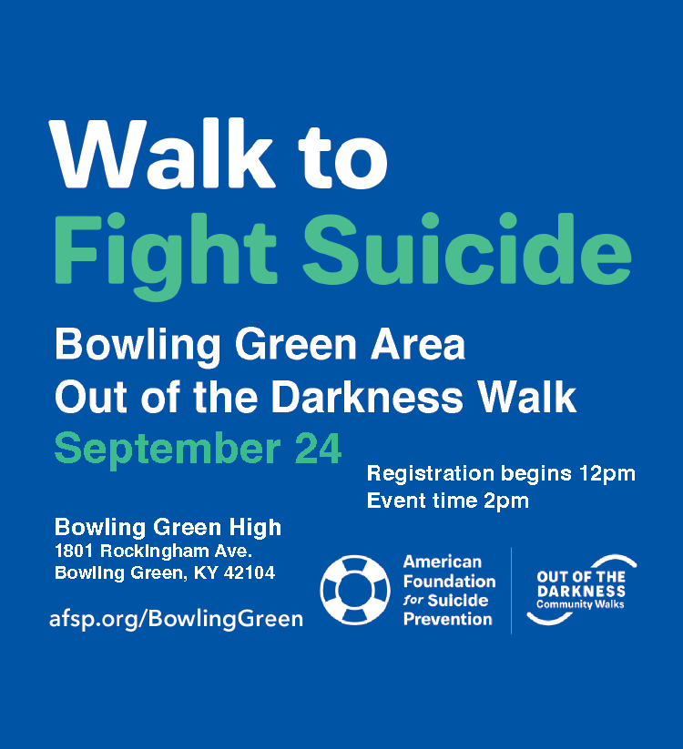 Walk To fight Suicide Bowling Green Area Out of the Darkness Walk