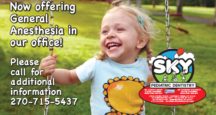 SKY Pediatric Dentistry now offering general anesthesia