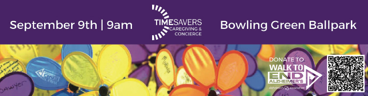 TimeSavers Caregiving & Concierge supports Walk To End Alzheimer's