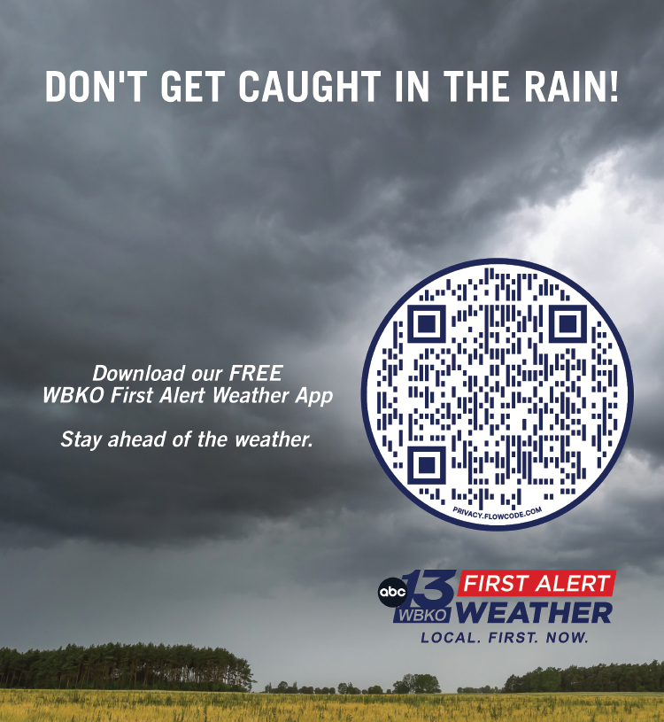 Don't get caught in the rain. Download the WBKO weather app.