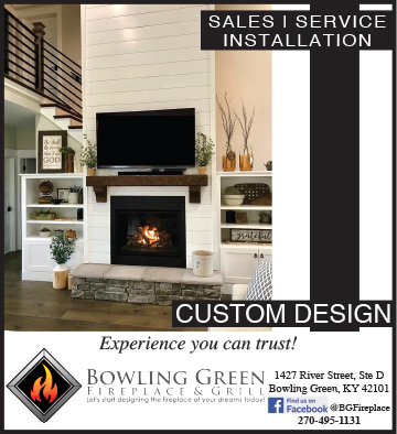 Bowling Green Fireplace & Grill offering custom design with sales, service and installation