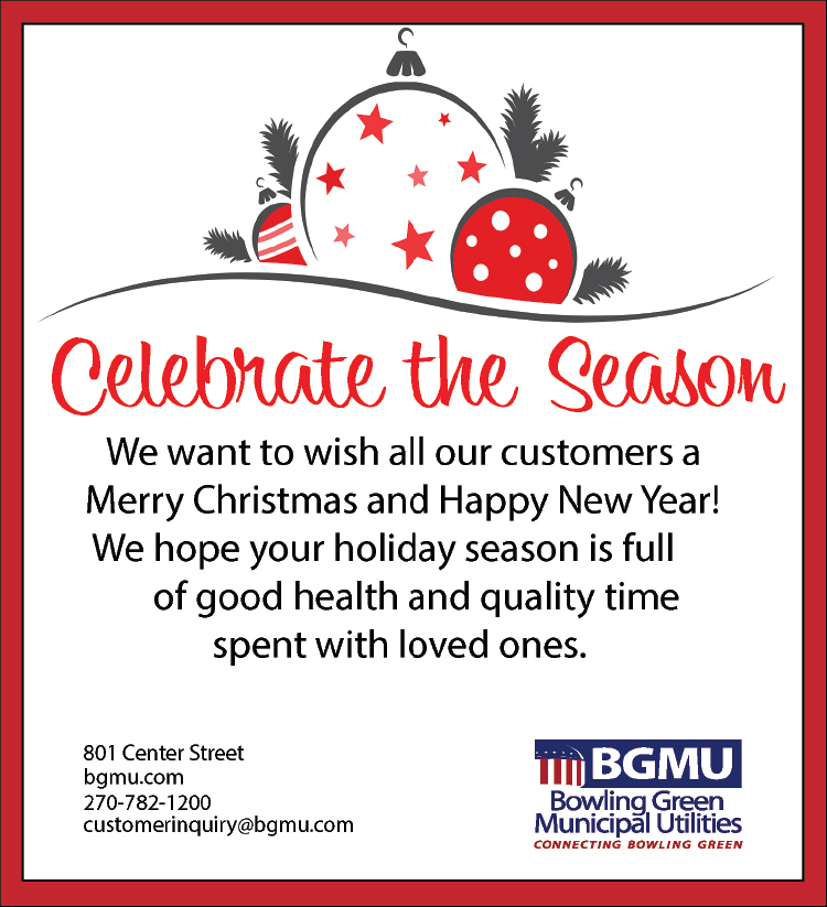 Bowling Green Municipal Utilities celebrating the season