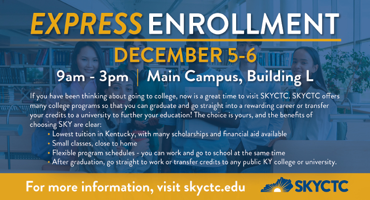 SKYCTC Express Enrollment going on now