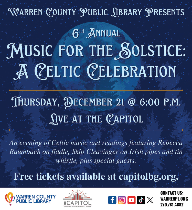 WCPL Presents Music for the Solstice: A Celtic Celebration Live at the Capitol