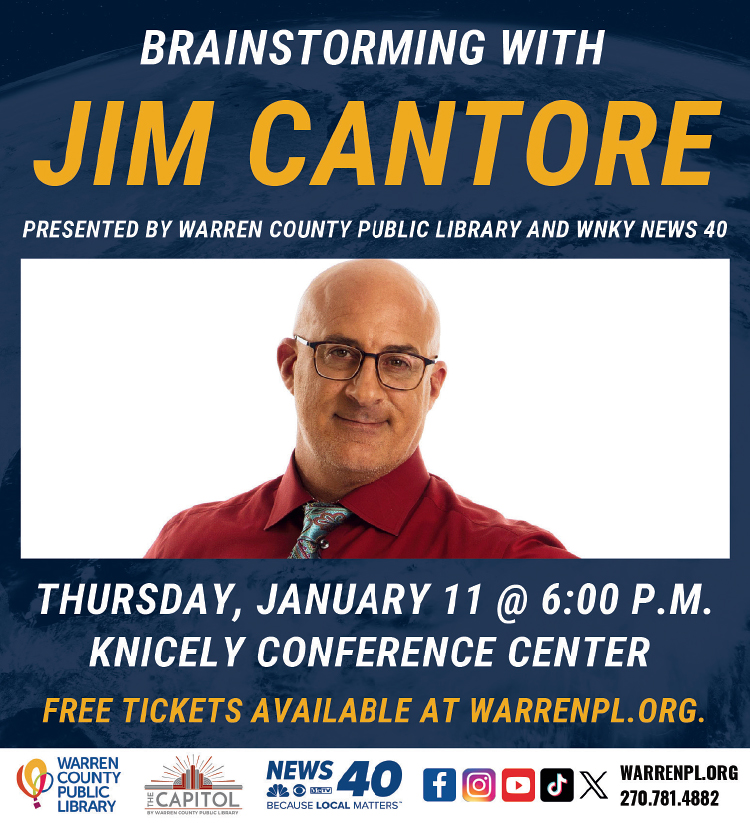 Brainstorming with Jim Cantore at WCPL