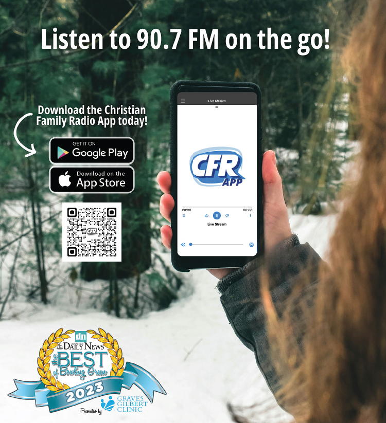 Listen to 90.7 FM, Christian Family Radio, on the go