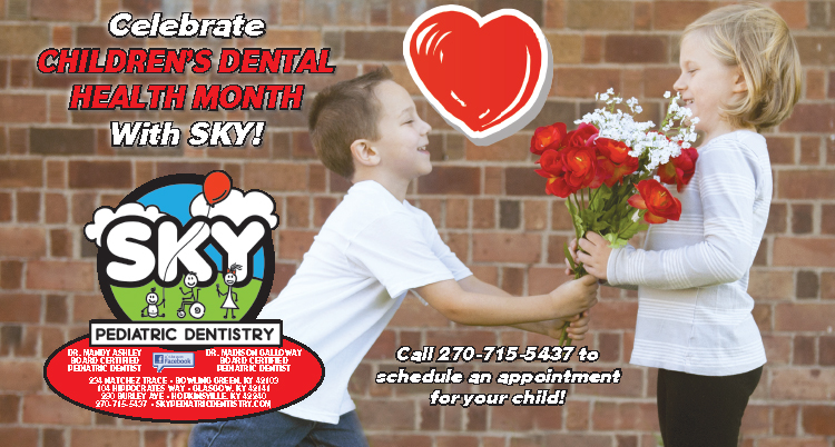 February is Children's Dental Health Month at SKY Pediatric Dentistry
