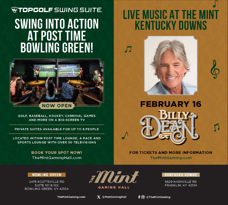 See Billy Dean live at The Mint Event Center
