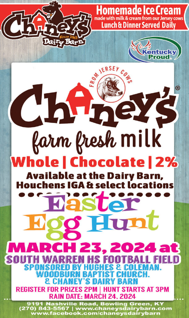 Chaney's Dairy Barn Easter Egg Hunt