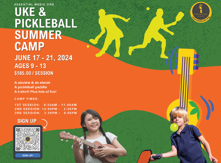 Uke & Pickleball Summer Camp with Essential Music LLC