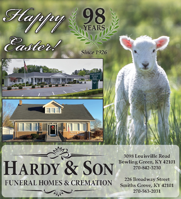 Happy Easter from Hardy & Son Funeral Homes & Cremation