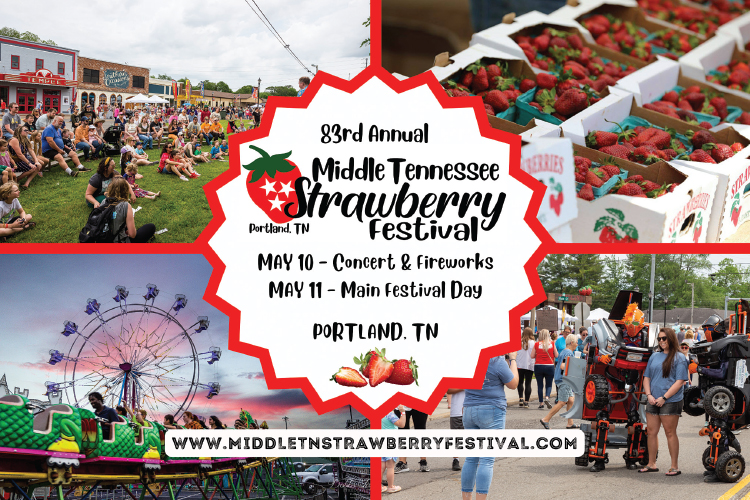 Don't miss the 83rd Annual Middle Tennessee Strawberry Festival