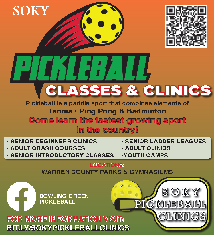 Learn all about pickleball at SOKY Pickleball Clinics