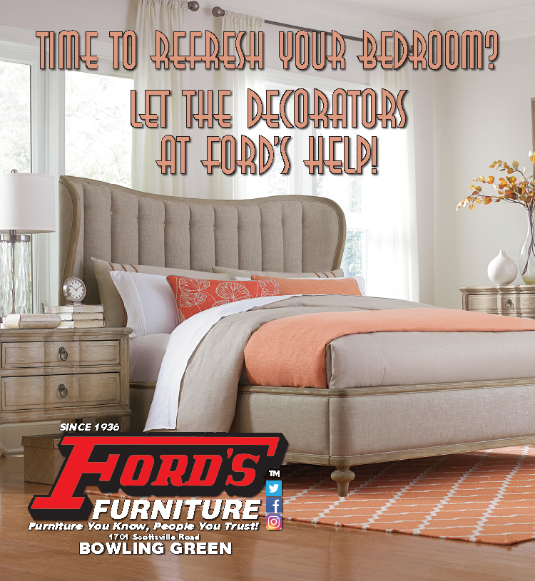 Let the decorators at Ford's Furniture help you refresh your bedroom