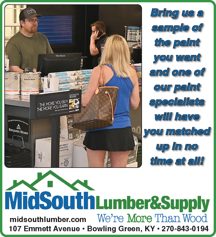 All your painting needs available at MidSouth Lumber & Supply