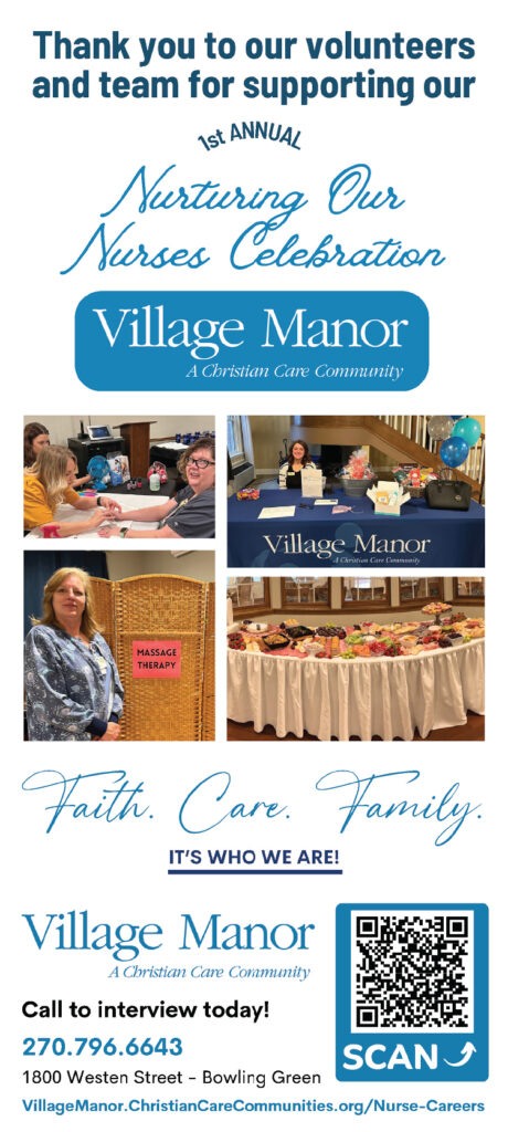 Village Manor, celebrating Nurturing Our Nurses