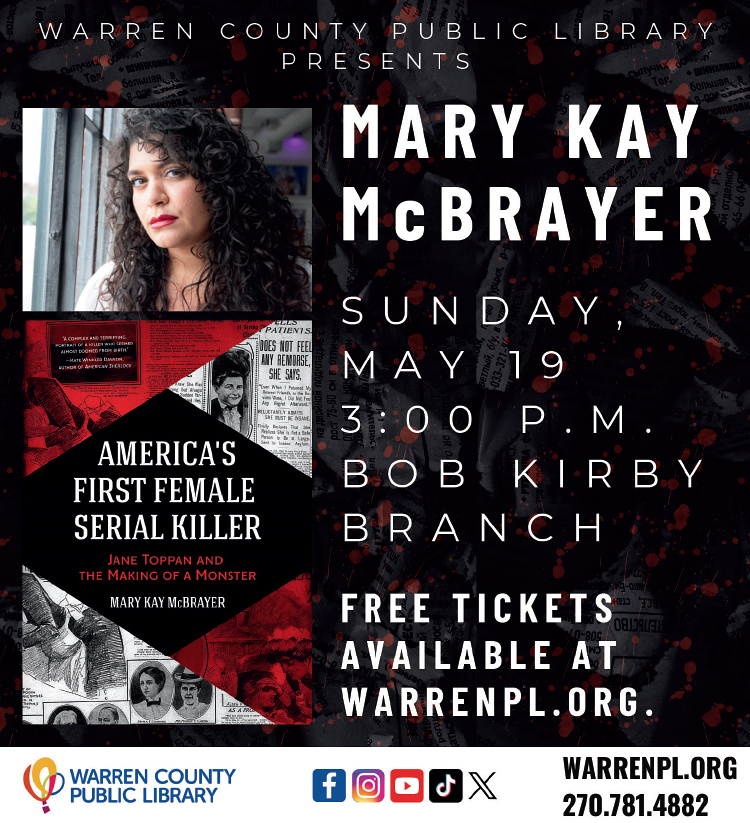 Mary Kay McBrayer at the Bob Kirby Branch of WCPL