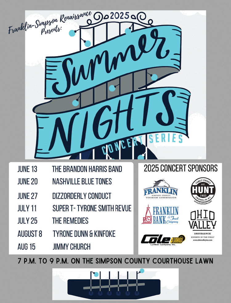 Franklin Simpson Renaissance presents Summer Nights Concerts
