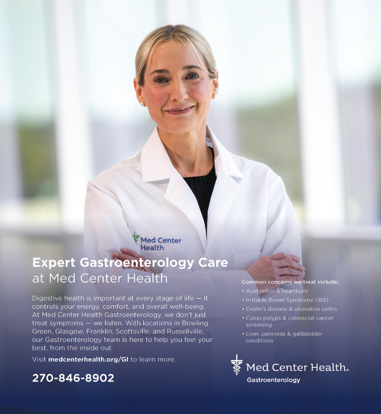 Expert gastroenterology care at Med Center Health.
