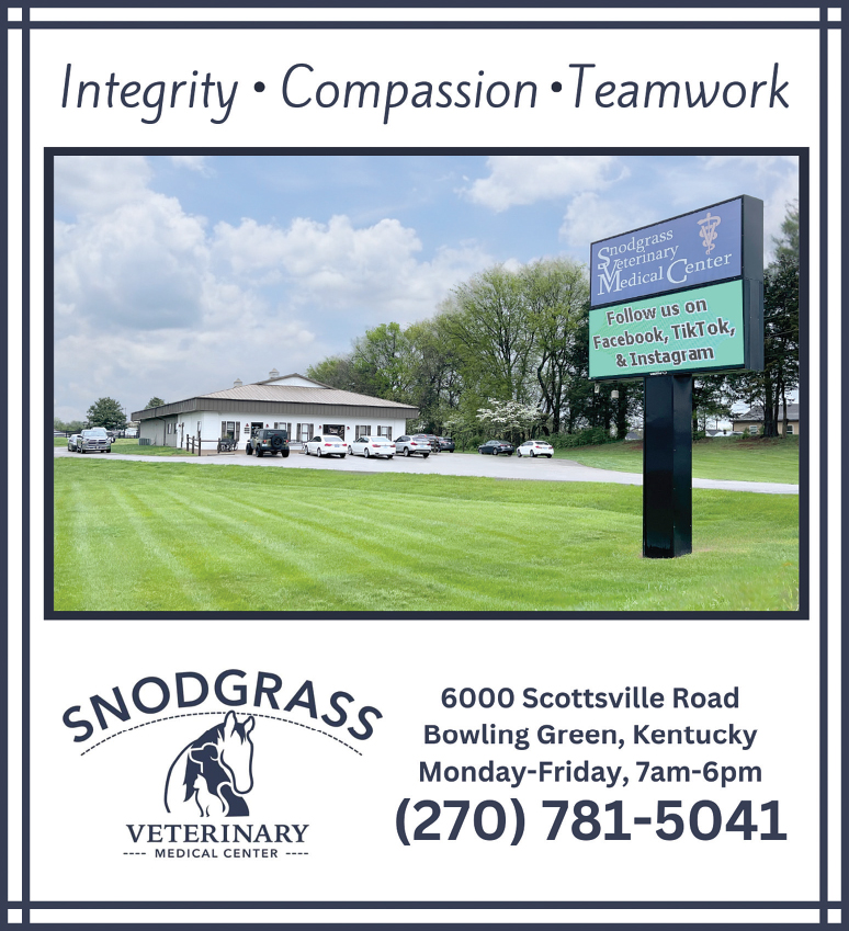 Integrity... Compassion... Teamwork... at Snodgrass Veterinary Medical Center we treat every pet like one of our own.