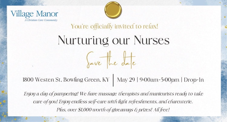 At Village Manor we nurture our nurses.