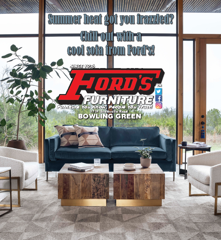 Chill out with a cool sofa from Ford's Furniture.