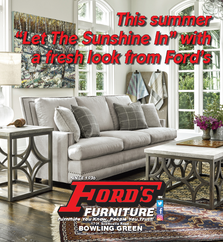 This Summer "Let The Sunshine In" with a fresh look from Ford's Furniture.