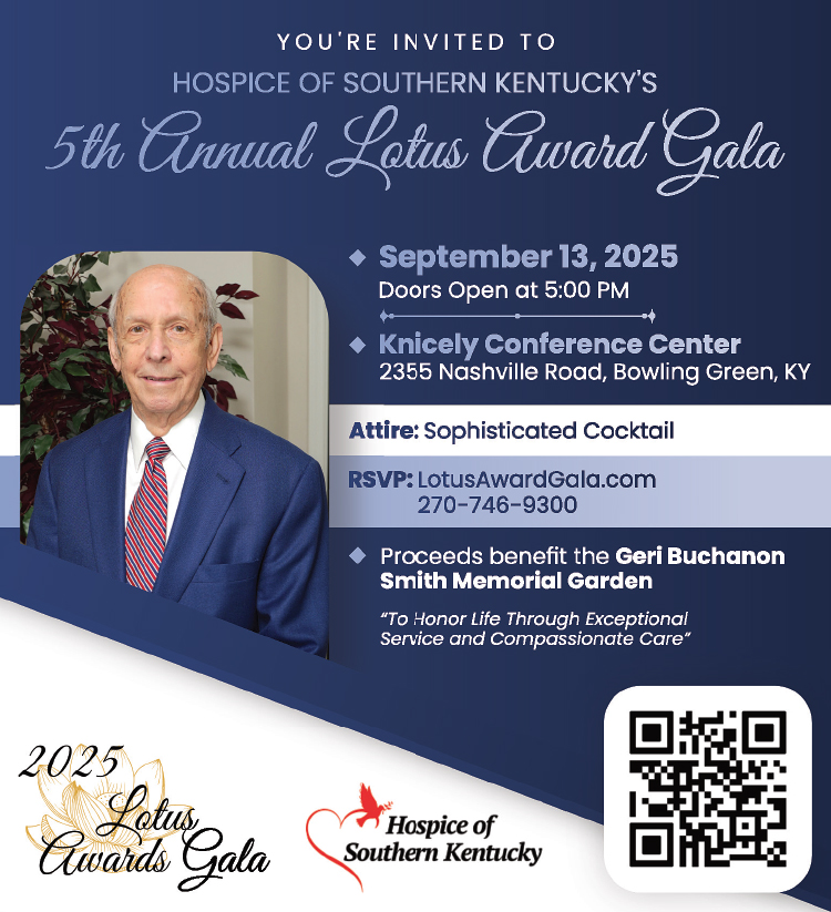 Hospice of Southern Kentucky presents the 5th Annual Lotus Award Gala