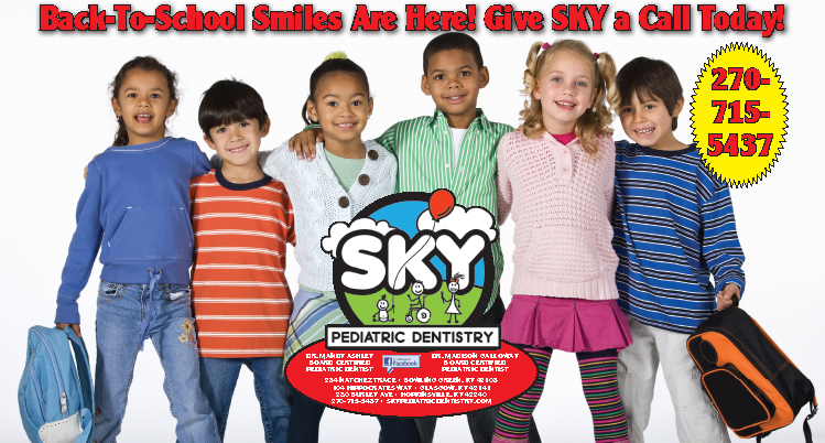 Back-to-school smiles are. here! Call SKY Pediatric Dentistry today.