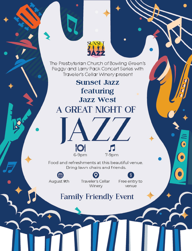 Don't miss the Bowling Green Kentucky Sunset Jazz Festival.