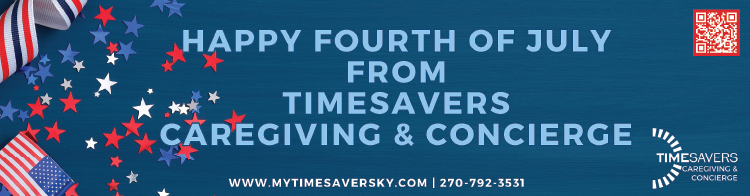 Happy 4th of July from Timesavers Caregiving & Concierge.