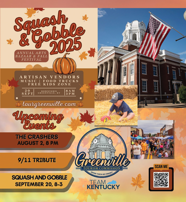 Squash & Gobble, The Crashers, 9/11 Tribute... Greenville Tourism.