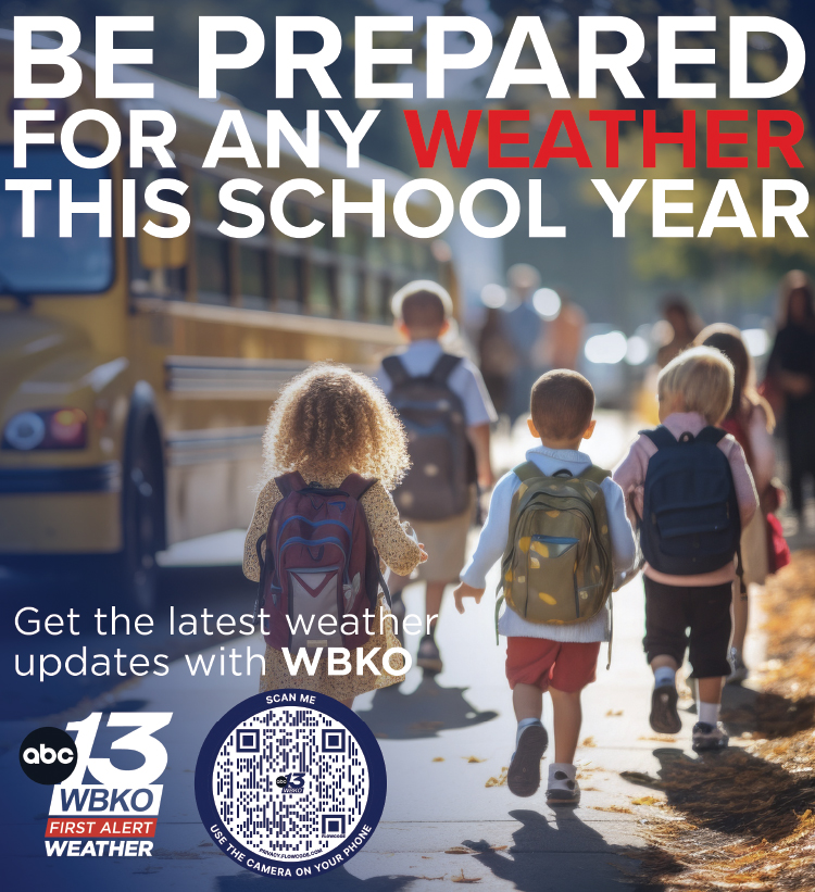 Be prepared for any weather this school year with the WBKO First Alert Weather App.