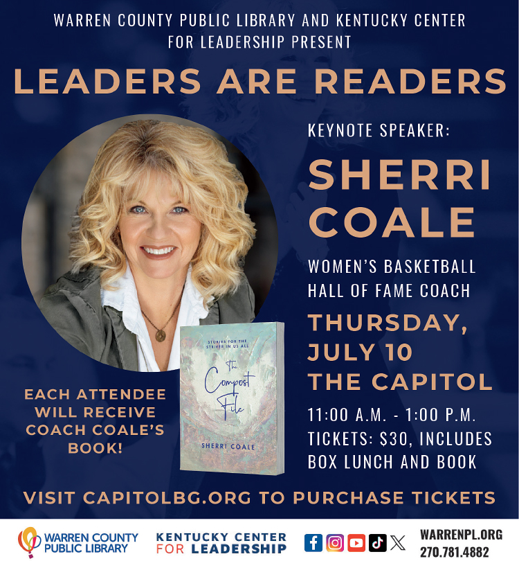 Leaders are readers featuring Sherri Coale presented by WCPL