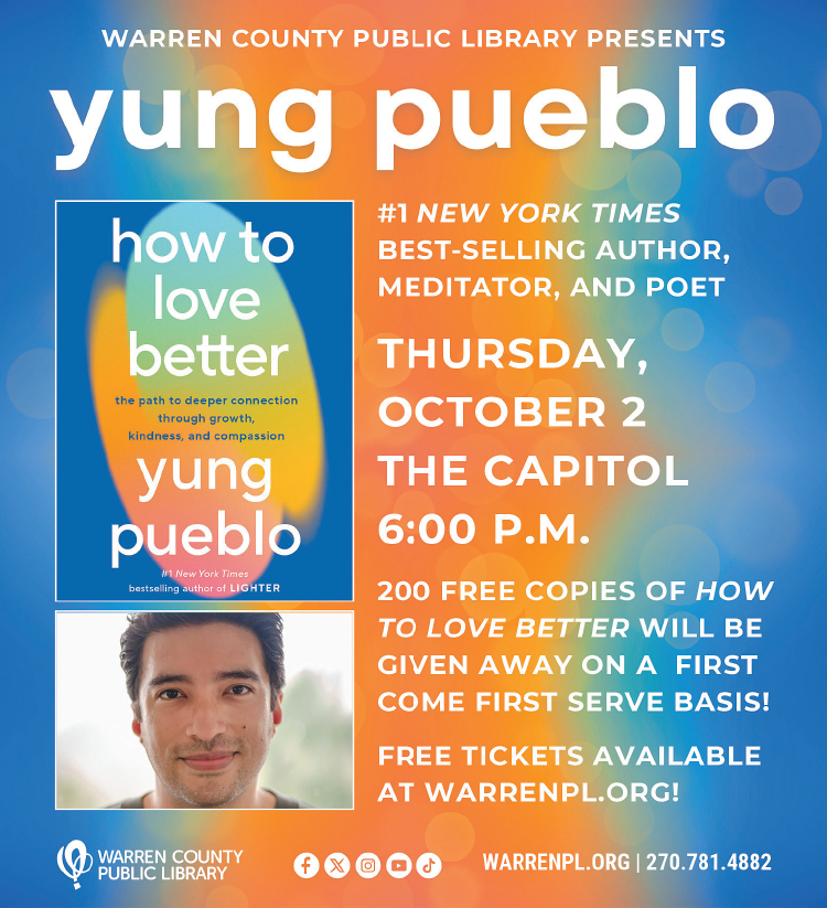 Warren County Public Library presents How To Love Better by Yung Pueblo.