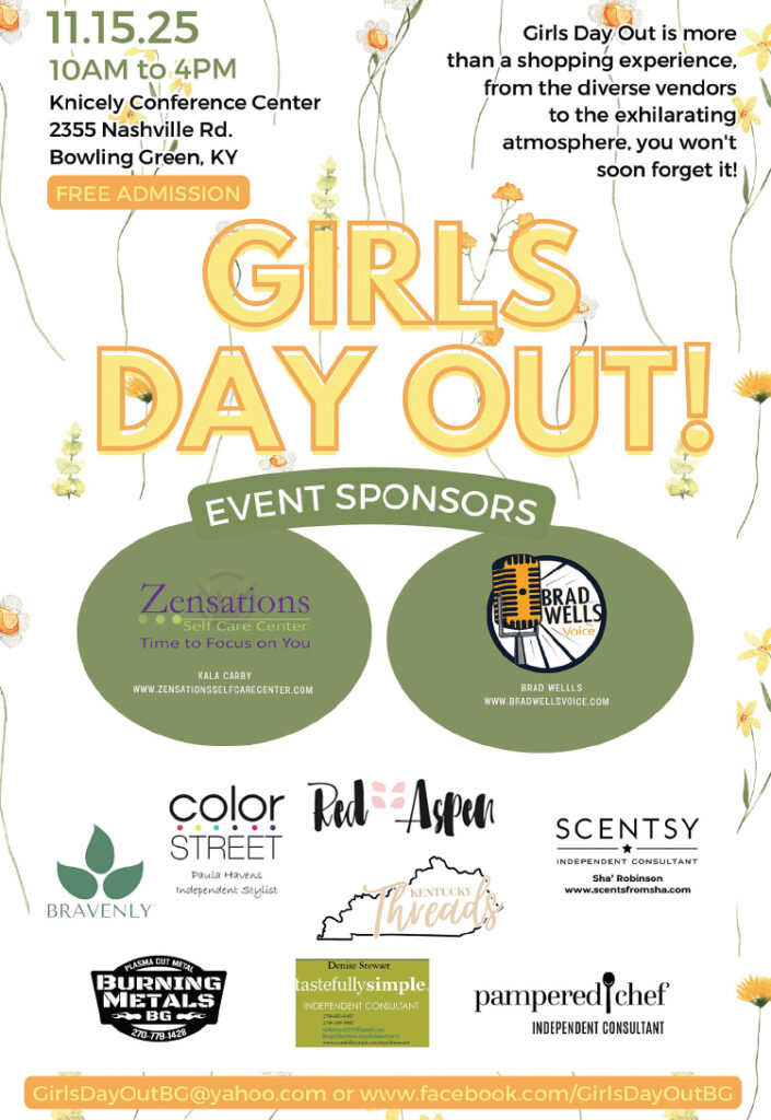 Don't miss the great Girls Day Out.