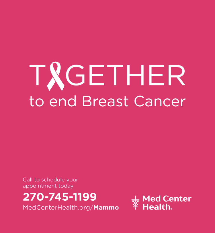 Med Center Health... working together to end breast cancer.
