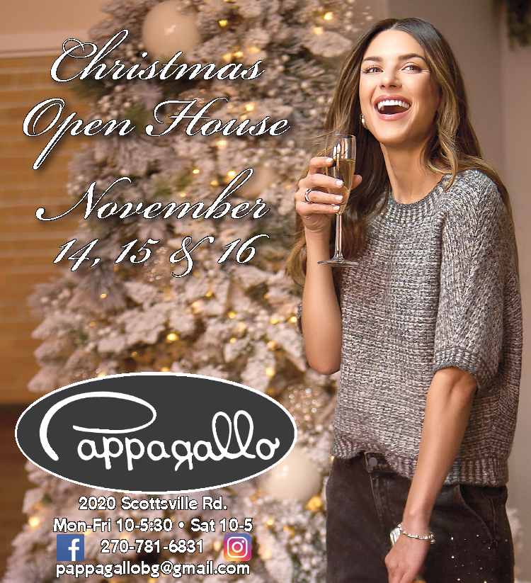 Time for Christmas shopping at Pappagallo.